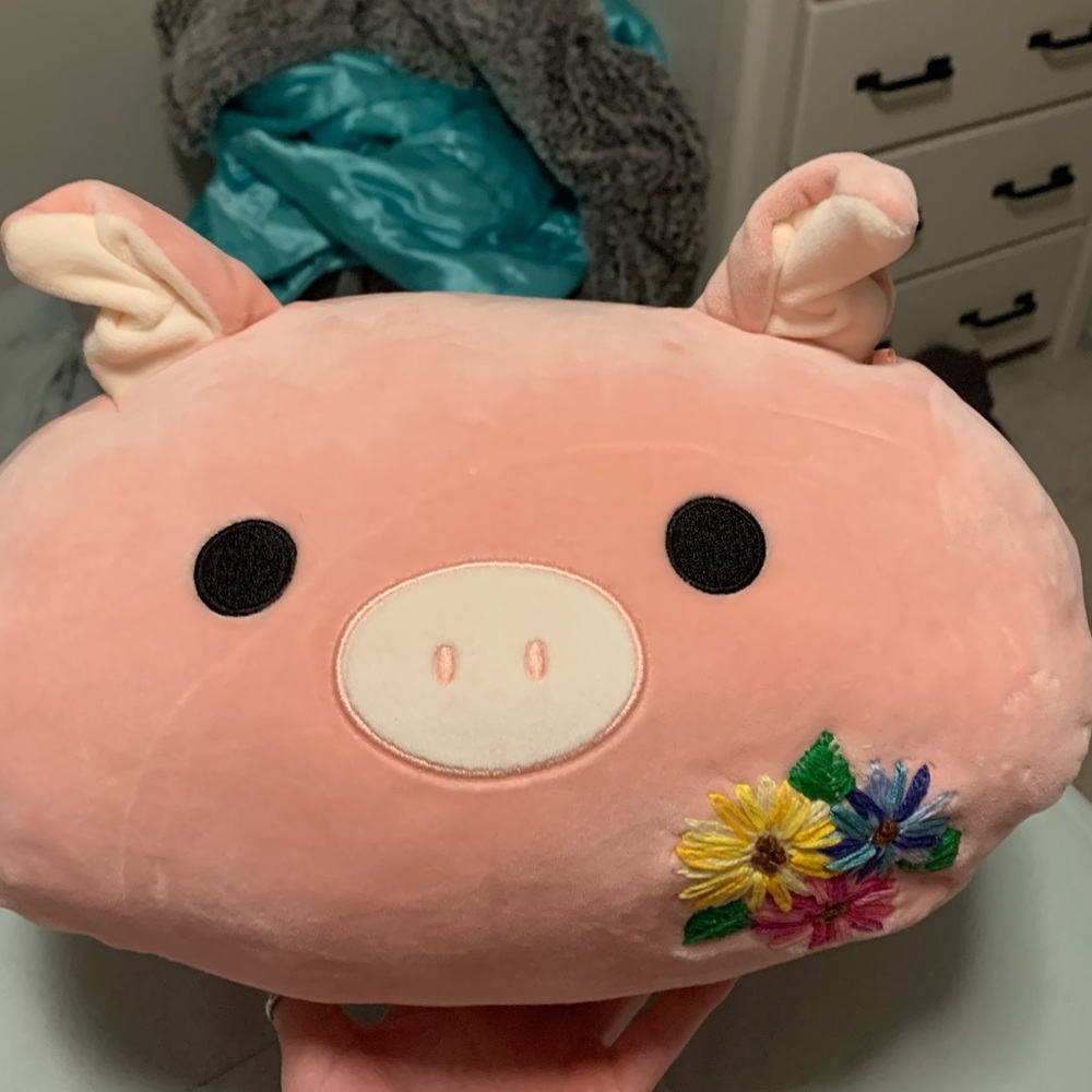 12” Peter the pig stackable squishmallow